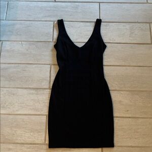 Necessary Objects Black Mini Dress